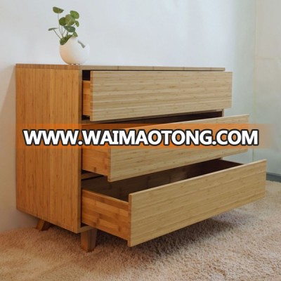 Fancy bamboo storage cabinet design for home furniture