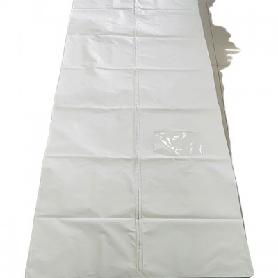 PEVA Biodegradable  body  bag with zipper  FOR ADULTS cadaver bag COFFIN ACCESSORIES