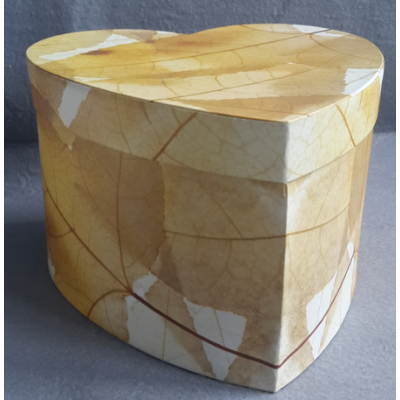 Cheap Bio heart shape carboard cremation urns