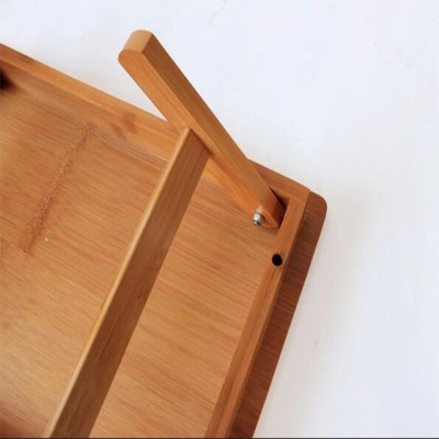 Portable Multi-Fuction Bamboo Laptop Notebook Computer Home Desk Bed Tray Table